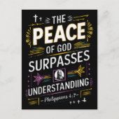 Heilige Schrift verehrt Postkarte (Vorderseite)