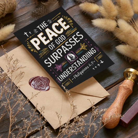 Heilige Schrift verehrt Postkarte