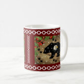 Heilige Schwarze Bären Bald Eagle Wilderness Kaffeetasse (VorderseiteRechts)