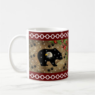 Heilige Schwarze Bären Bald Eagle Wilderness Kaffeetasse