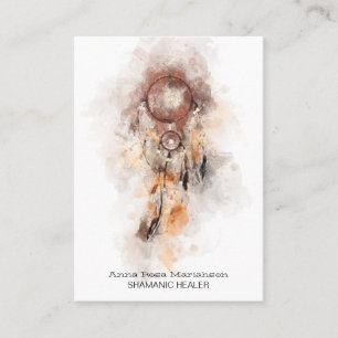 *~* Heilige Shamanic Dream Catcher Shaman Tribal Visitenkarte