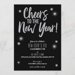 Heilige Silber auf die Einladung zum Schwarzen Neu