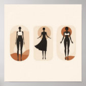 Heilige Silhouetten Poster (Vorne)
