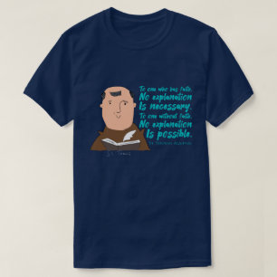 Heilige, Sprichworte & Shirts - St. Thomas Aquinas