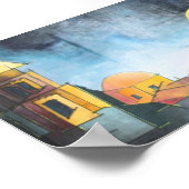 Heilige Stadt Poster (Ecke)