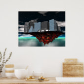 Heilige Stadt Poster (Küche)