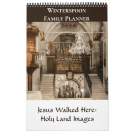 Heilige Stätten im Heiligen Land Kalender