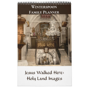 Heilige Stätten im Heiligen Land Kalender