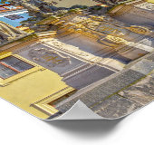 Heilige Statue, Karlsbrücke, Prag Poster (Ecke)