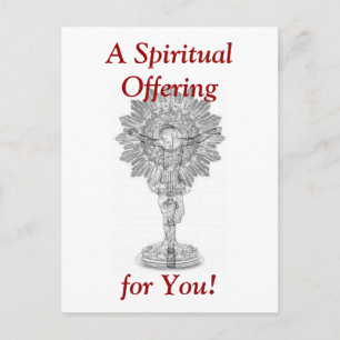 Heilige Stunde Postkarte