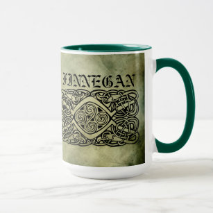 heilige Symbole des keltischen irischen Tasse