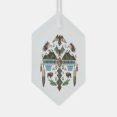 Heilige Symbole Ornament Aus Glas (Vorderseite Rechts)