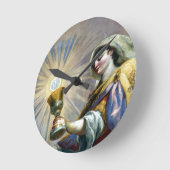 heilige Tasse Runde Wanduhr (Winkel)