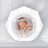 Heilige Taufe Einfache Rahmen Modernes Foto