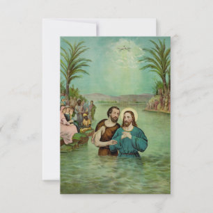 Heilige Taufe Jesu Heilige Karte Vater Unser