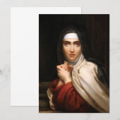 Heilige Teresa Jesu Einladung (Vorne/Hinten)