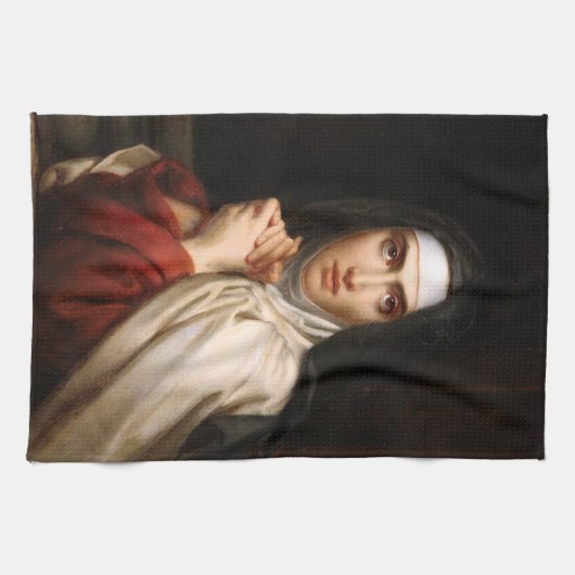 Heilige Teresa Jesu Geschirrtuch (Horizontal)