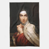 Heilige Teresa Jesu Geschirrtuch (Vertikal)