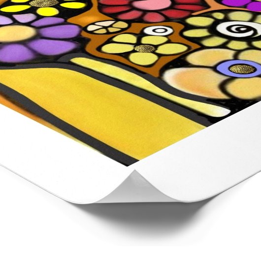 Heilige Teresa Jesu Poster (Ecke)