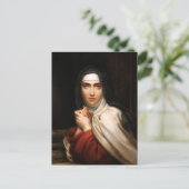 Heilige Teresa Jesu Postkarte (Stehend Vorderseite)