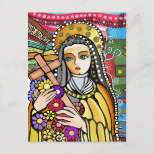 Heilige Teresa Jesu Postkarte