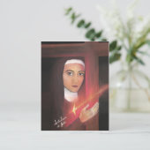 Heilige Teresa Jesu. Postkarte (Stehend Vorderseite)
