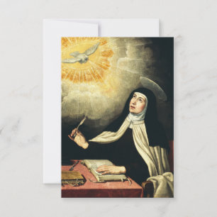 Heilige Teresa von Avila Dankeskarte