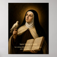 Heilige Teresa von Avila Kunstprint