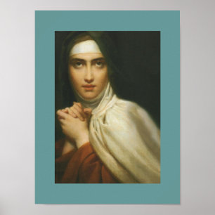 HEILIGE TERESA VON AVILA POSTER
