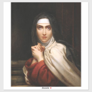Heilige Teresa von Avila Reformatorin und Lehrerin Aufkleber