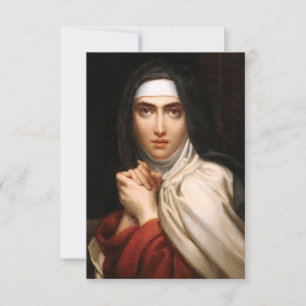 Heilige Teresa von Jesus Dankeskarte