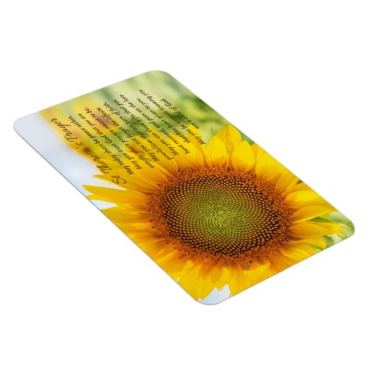 Heilige Theresa-Gebete Magnet (Rechte Seite)