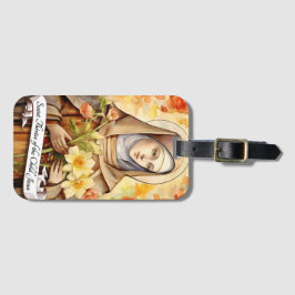 Heilige Thérèse des Kindes Jesus Gepäckanhänger