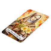 Heilige Thérèse des Kindes Jesus Magnet (Linke Seite)