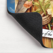 Heilige Thérèse des Kindes Jesus Mousepad (Ecke)
