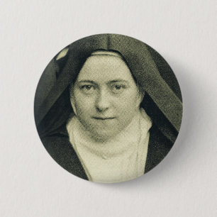 Heilige Therese des Kindes Jesus und das heilige G Button