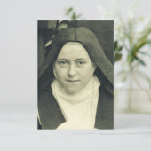 Heilige Therese des Kindes Jesus und das heilige G Dankeskarte (Stehend Vorderseite)