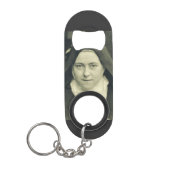 Heilige Therese des Kindes Jesus und das heilige G Mini Flaschenöffner (Vorderseite)