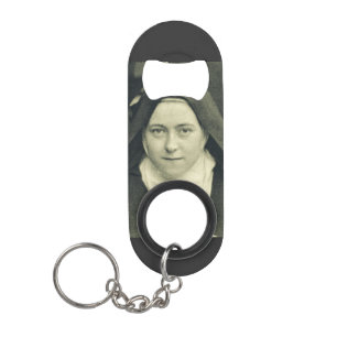 Heilige Therese des Kindes Jesus und das heilige G Mini Flaschenöffner
