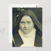 Heilige Therese des Kindes Jesus und das heilige G Postkarte (Vorne/Hinten)