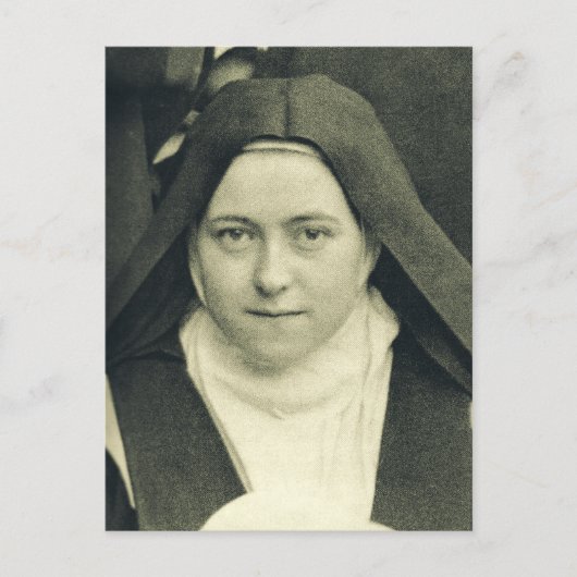 Heilige Therese des Kindes Jesus und das heilige G Postkarte (Vorderseite)
