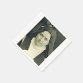 Heilige Therese des Kindes Jesus und das heilige G Serviette (Ecke)