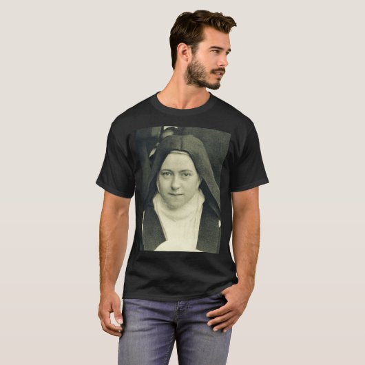 Heilige Therese des Kindes Jesus und das heilige G T-Shirt (Vorne ganz)