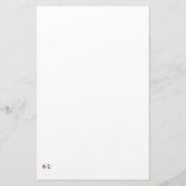 Heilige Therese von Lisieieux Briefpapier (Rückseite)