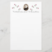 Heilige Therese von Lisieieux Briefpapier (Vorderseite)