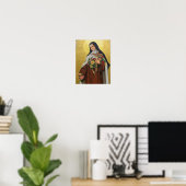 Heilige Therese von Lisieux Kleine Blume Jesu Poster (Heimbüro)