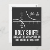 Heilige Umschalt auf Asymptote auf dieser Funktion Postkarte (Vorne/Hinten)