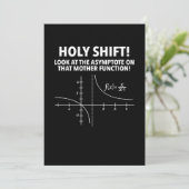 Heilige Umschalt auf Asymptote auf dieser Mutter Save The Date (Stehend Vorderseite)