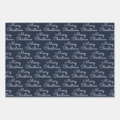 Heilige und grüne Weihnachtsfeiertage Geschenkpapier Set (Vorderseite 2)