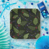 Heilige und Lila Berries Pappteller (Party)